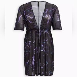 Torrid Disney The Little Mermaid Ursula Swim Kimono